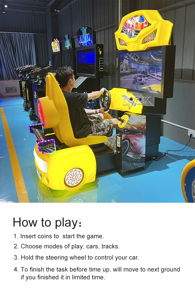 Racing Car Game Machine 