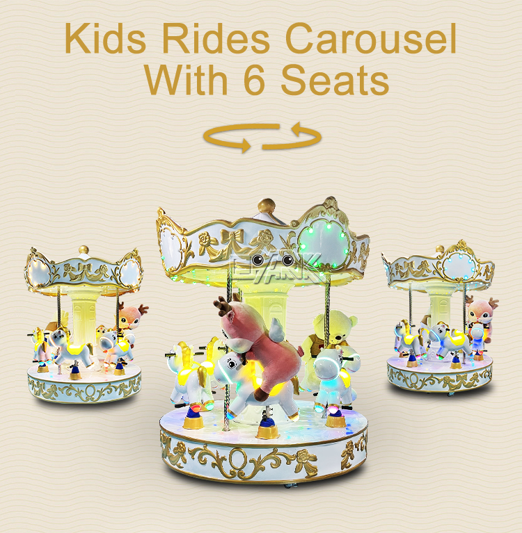  6 Seats Mini Carousel