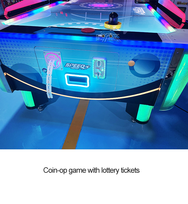 Air hockey table