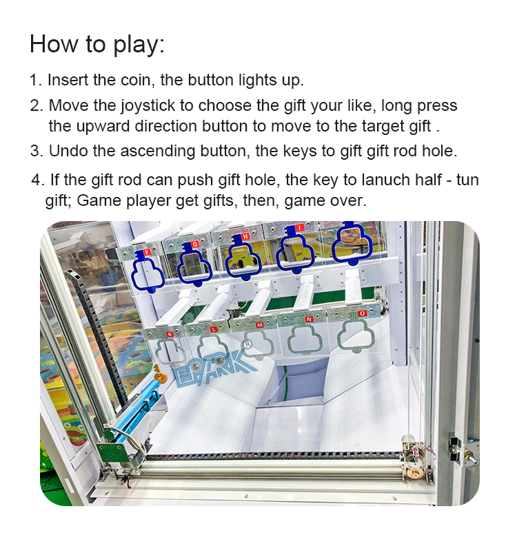 Key prize game machine