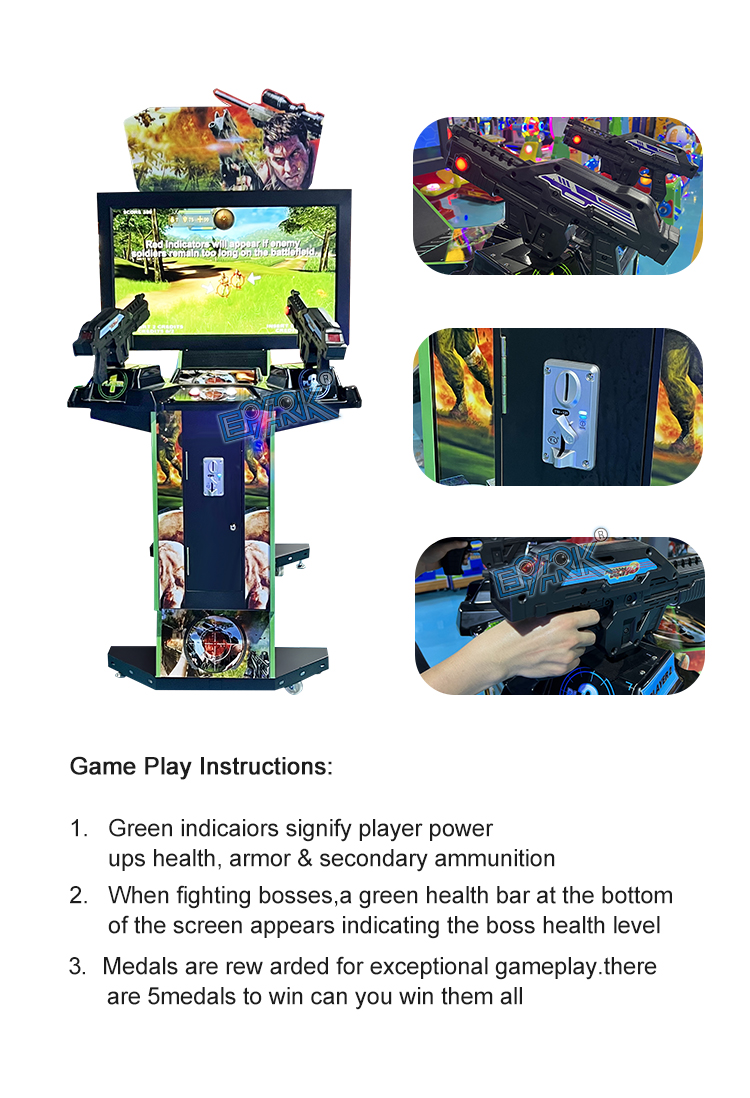 Shooting Arcade Machine Game