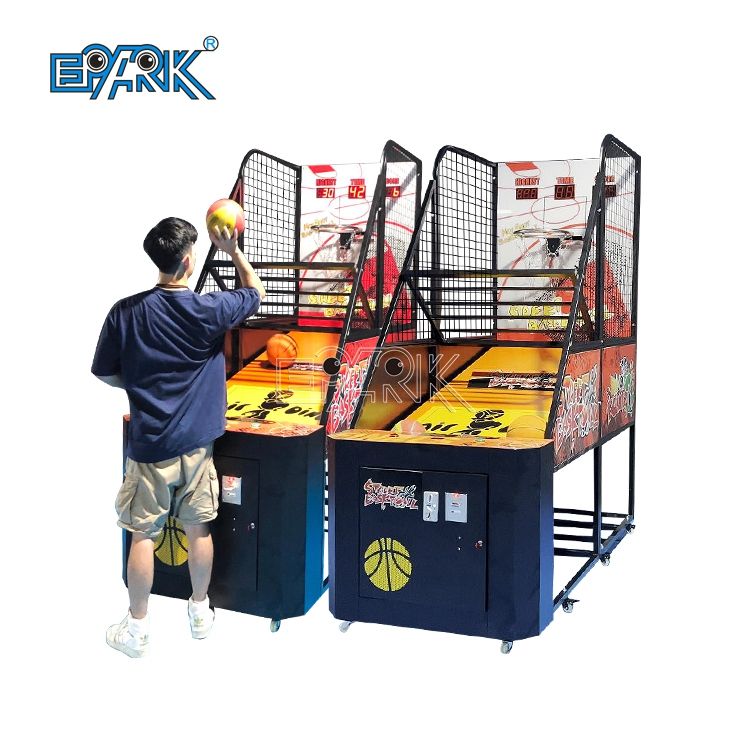 Luxury LED basketball arcade coin operated Street basketball game ...