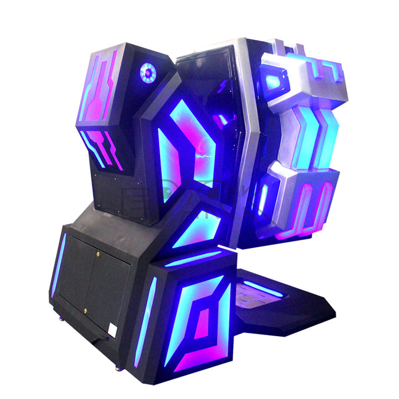 Shopping mall attractive 9D high profit mall vr kiosk rotating roller