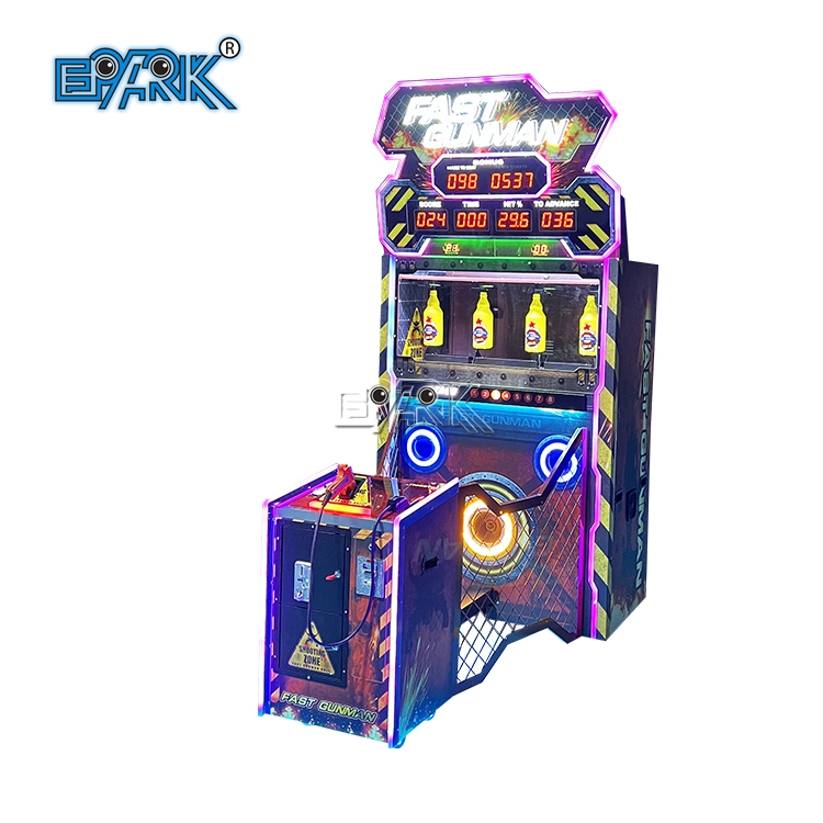 Indoor Amusement Coin Operated Fast Arcade Video Shooting Game Machine For Sale One Stop